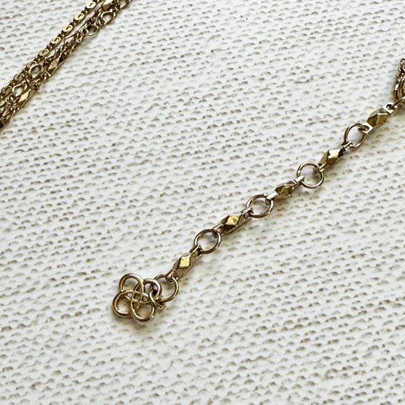 Stella & Dot Long Gold Essential Layering Necklace - Picture 5 of 5